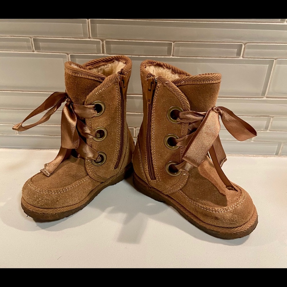 Pediped Brown Winter Boots Size 5.5